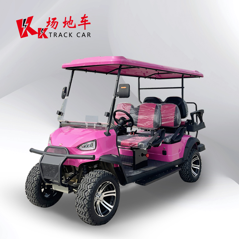 KK高尔夫球车 景区观光车 电动旅游观光车 共享双排小巴士 四轮观光巡逻车